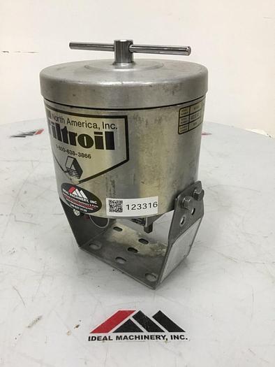 Used FILTROIL Hydraulic Filter BU-200 FIL #123316