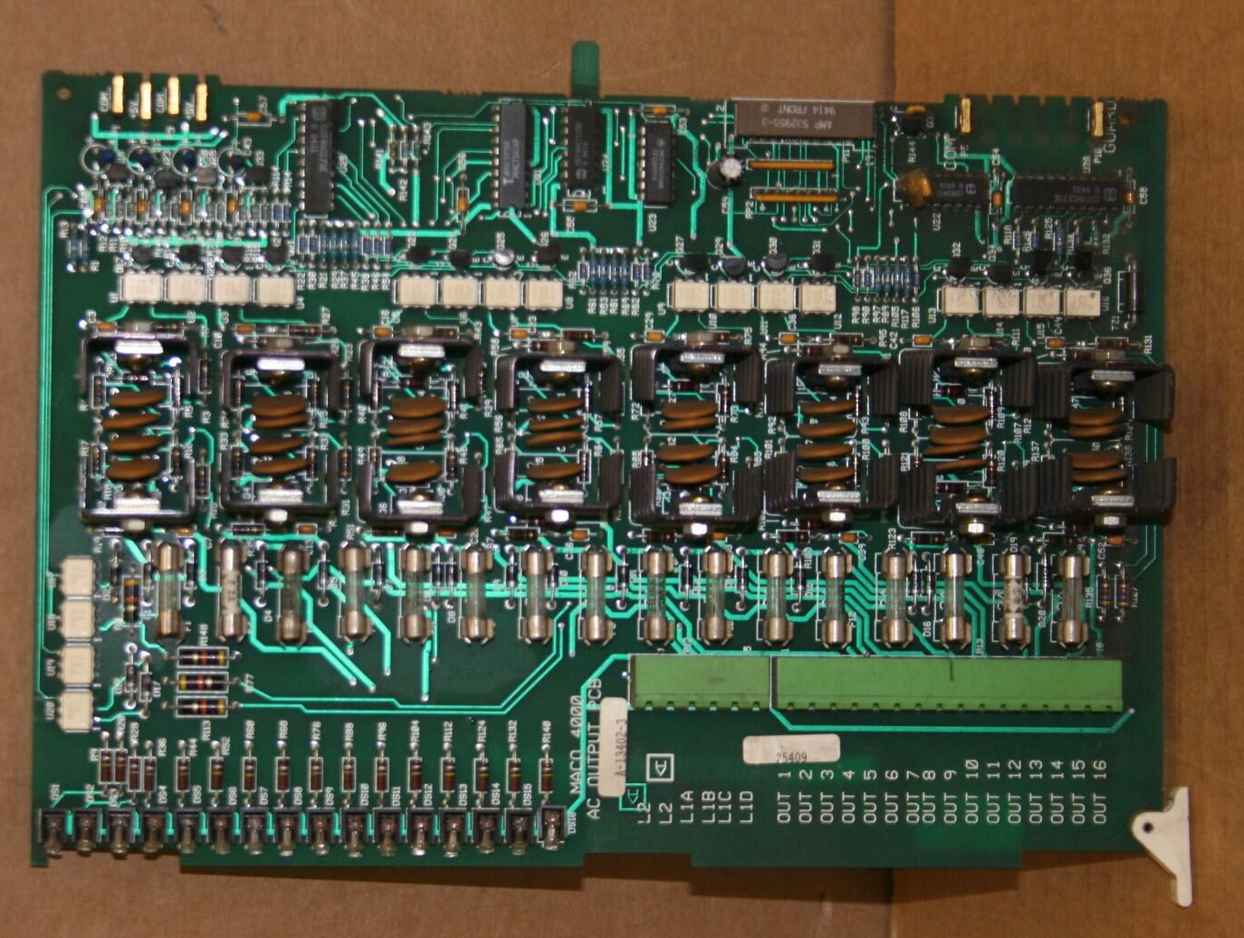 Used BARBER COLMAN AC Output Circuit Board A-13402-3 USED