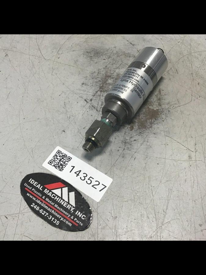 Used RJG INC. Pressure Sensor LS-H-1/4NPT-3K USED