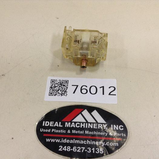 Used SQUARE D Contact Block 9001-KA1 #76012