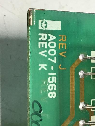 Used WATLOW Circuit Board A007-1568 #118100