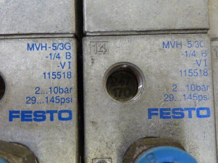Used FESTO Control Block / Valve Terminal IFB8-02 #52861
