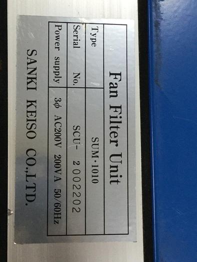 Used SANKI CO Fan Filter Unit SUM1010 #105776
