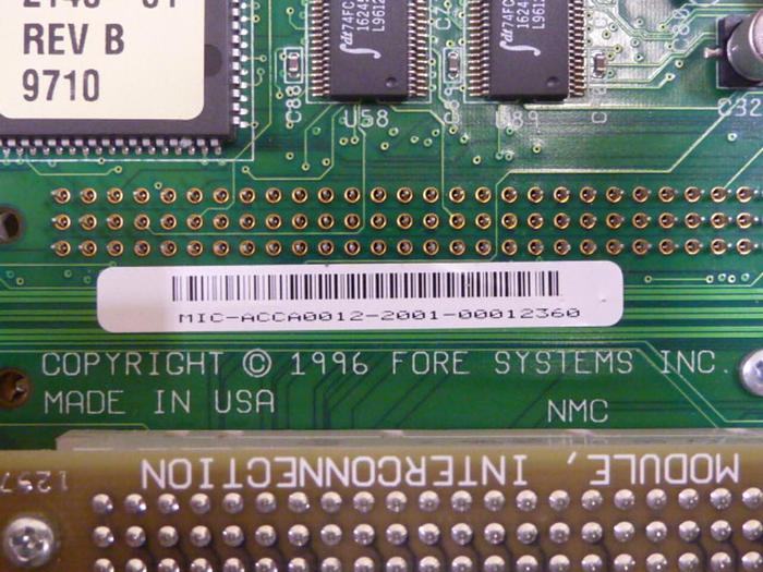 Used FORE SYSTEMS Module ACCA0012-0200 #59751