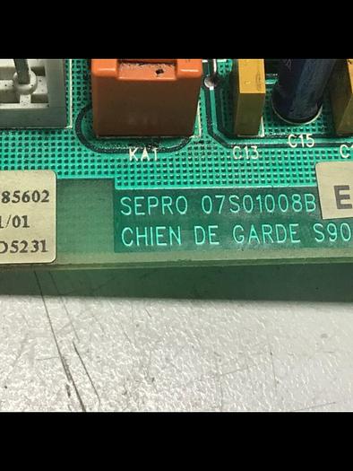 Used SEPRO Circuit Board S900-II 07S01008B USED