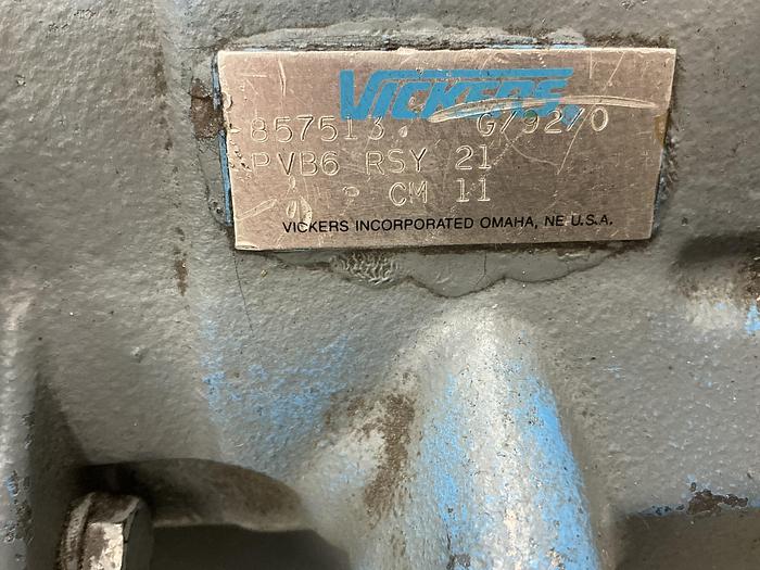 Used VICKERS 857513 PVB6 RSY 21