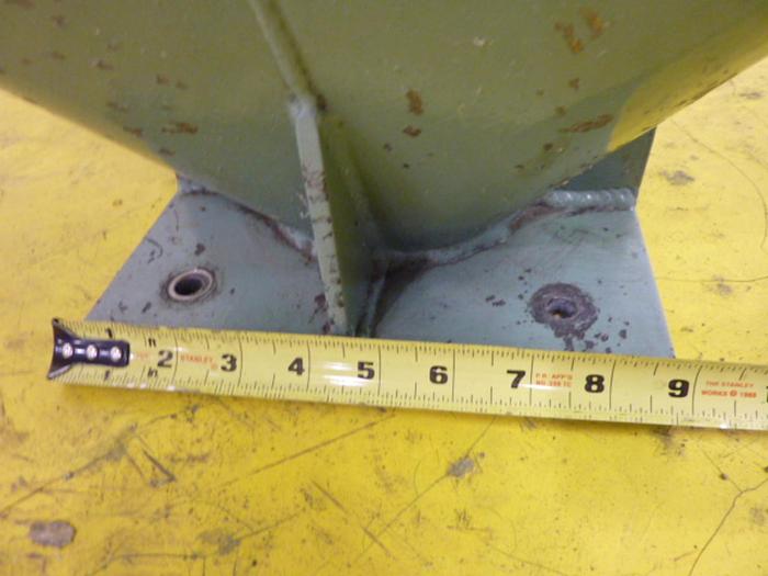 Used METAL FABRICATOR Hopper HOP-14.5 #41724