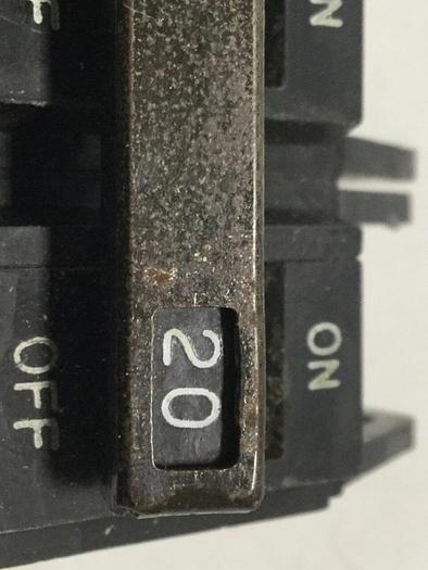 Used GENERAL ELECTRIC 20 Amp Breaker 1HQC-3-20 #109818