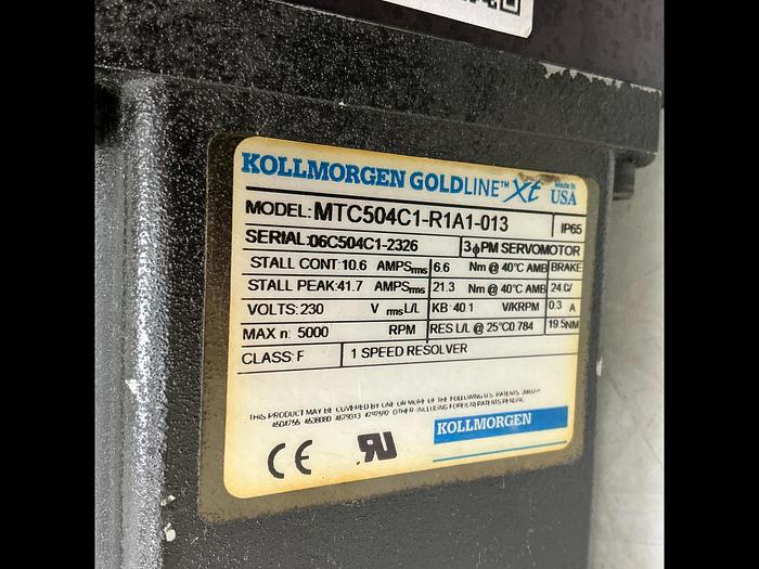 Used KOLLMORGEN MTC504C1-R1A1-013