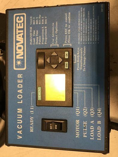 Used NOVATEC Vacuum Loader Control VL-5 CTRL #138370
