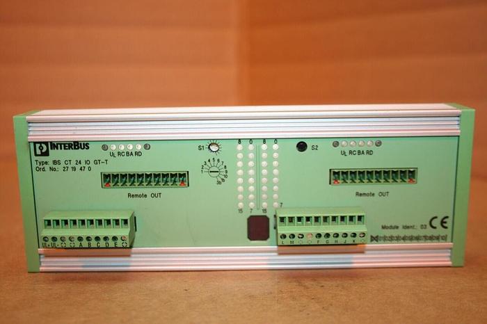 Used PHOENIX CONTACT Interbus IBS CT24IOGT-T #26652