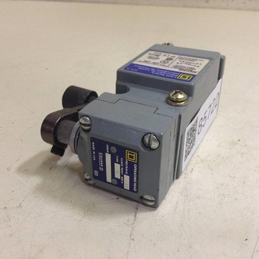 Used SQUARE D Limit Switch 9007-C54B #85722