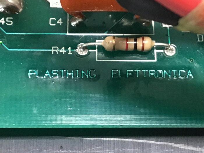 Used PLASTHING 4 Zone Control Card MSCC 4X24-01 #119204