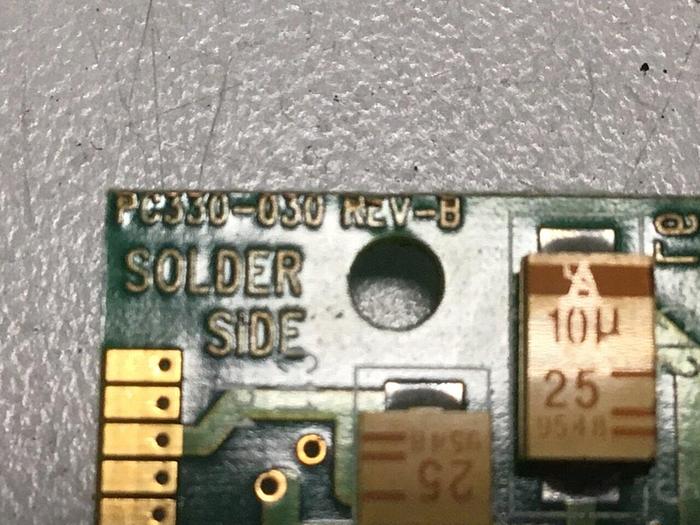 Used VAN DORN Communication Board PC330-081 330-081 Used