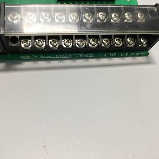 Used TELDA ELECTRONICS Terminal Board TPCB #94307