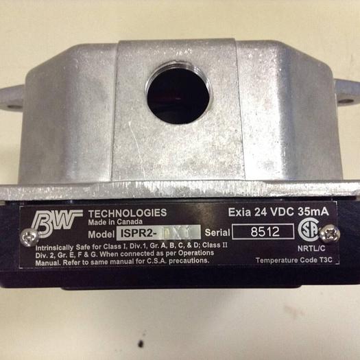 BW TECHNOLOGIES 2 Wire Gas Transmitter ISPR2-DX1 #78668