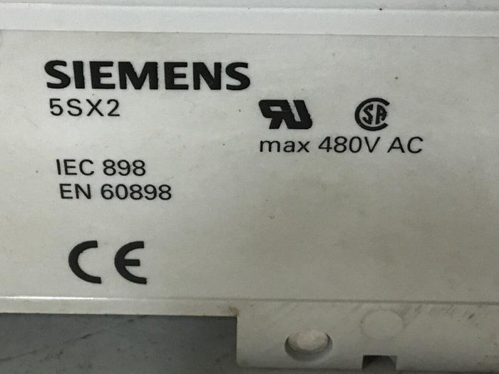 Used SIEMENS 15 Amp Circuit Breaker 5SX22C15 #119638