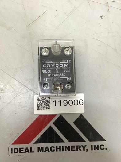 Used CRYDOM Solid State Relay H12WD4850 #119006