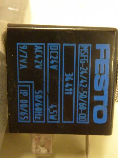 Used FESTO Solenoid Valve MFH-3-1/2S #61583