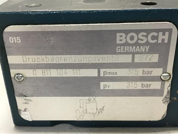 Used BOSCH Valve 0 811 104 111 Used