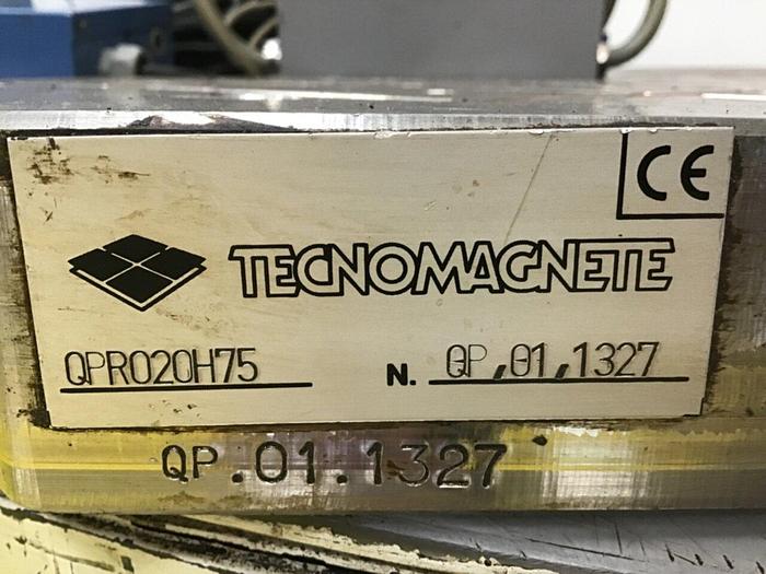 Used TECNOMAGNETE Magnetic Platens ? QPR020H75 Used