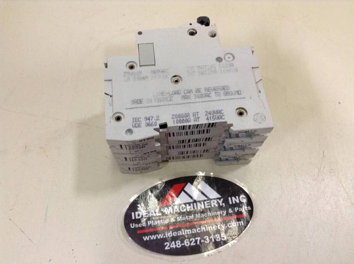 Used MERLIN GERIN 20 Amp Circuit Breaker C60N-20 USED #75706