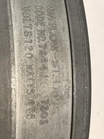 Used WATLOW 475 Watt Heater Band 7864JX #126354