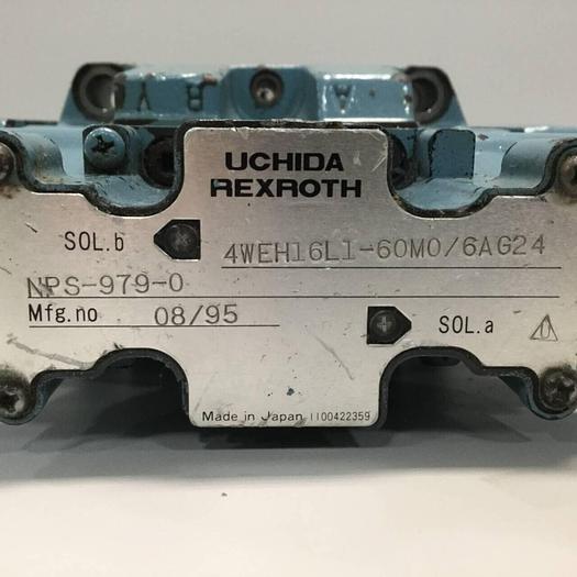 Used UCHIDA Valve 4WEH16L1-60M0/6AG24 #91762
