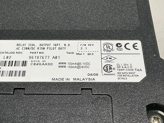 Used ALLEN BRADLEY 1756-OW16I/A