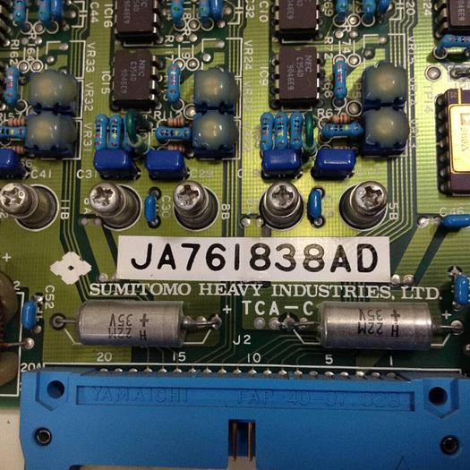 Used SUMITOMO Circuit Board JA761838AD #84814