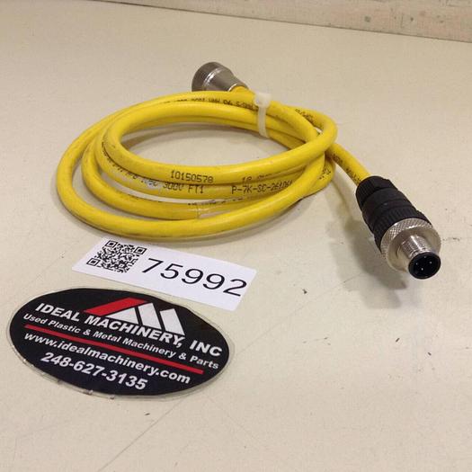 Used TURCK ELEKTRONIK Mini-Fast Cable RKM 50-4M/S1551 #75992