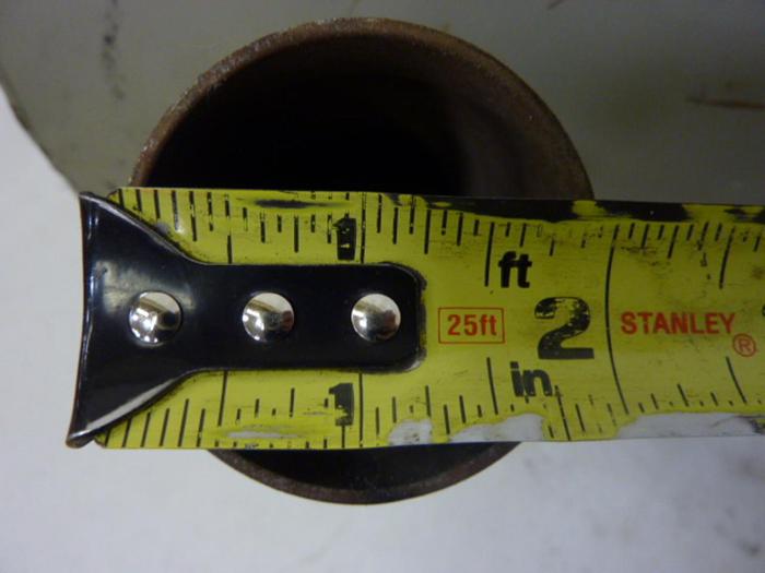 Used METAL FABRICATOR Grinder Cyclone Separator CYCLONE481 #50489