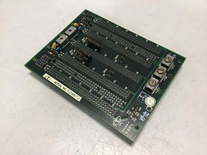Used CTI Van Dorn Control Rack Board CTI 605 Z9449301B #116090