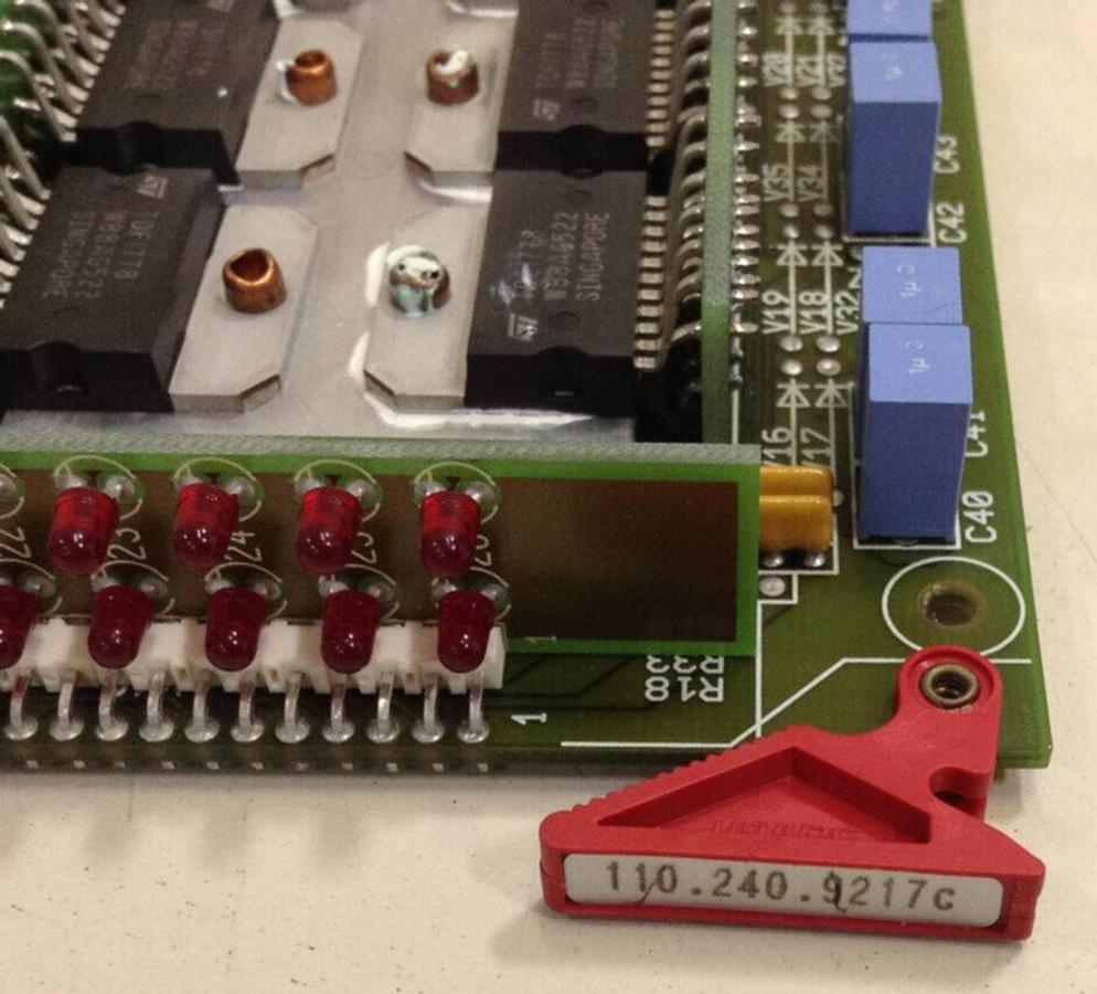 Used NETSTAL Circuit Board DIO 110.2409216A USED