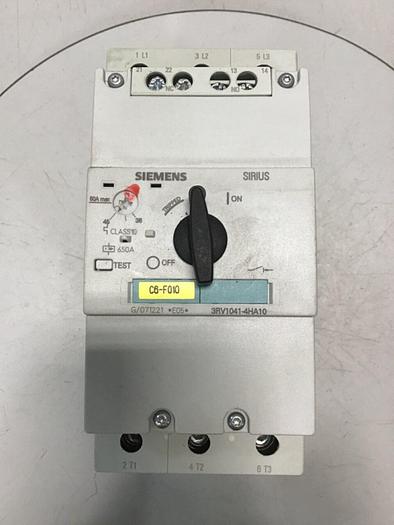 Used SIEMENS Contactor 3RV1041-4HA10 #138551