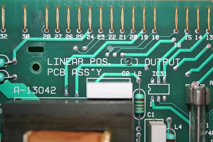 Used BARBER COLMAN Linear Position PC Board A-13042-101 #45750