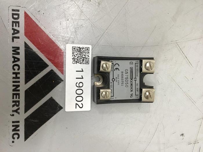 Used GORDOS Solid State Relay G575D50 #119002