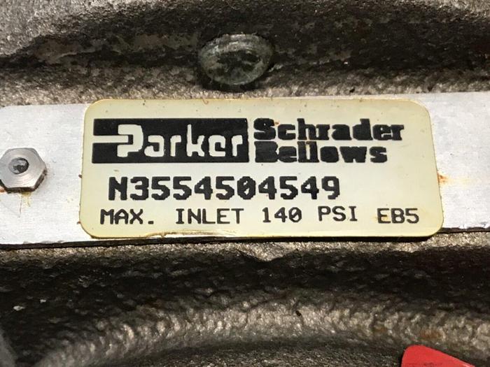 Used PARKER Pneumatic Valve N3554504549 #130809