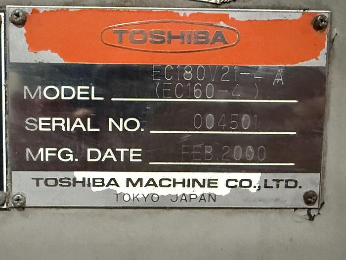 Used TOSHIBA EC180V21-4A 180 Ton Injection Molding Machine USED #140952