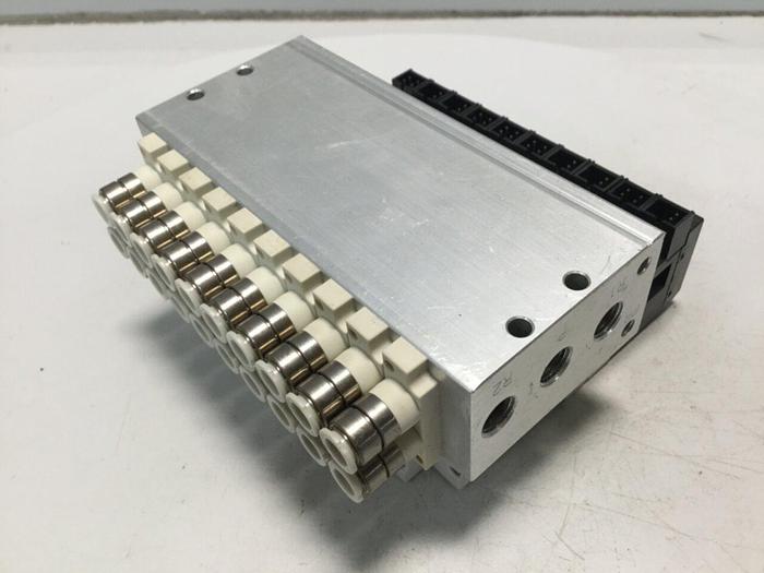 Used KOGANEI Manifold w/ Valves F10M10AJ #104799