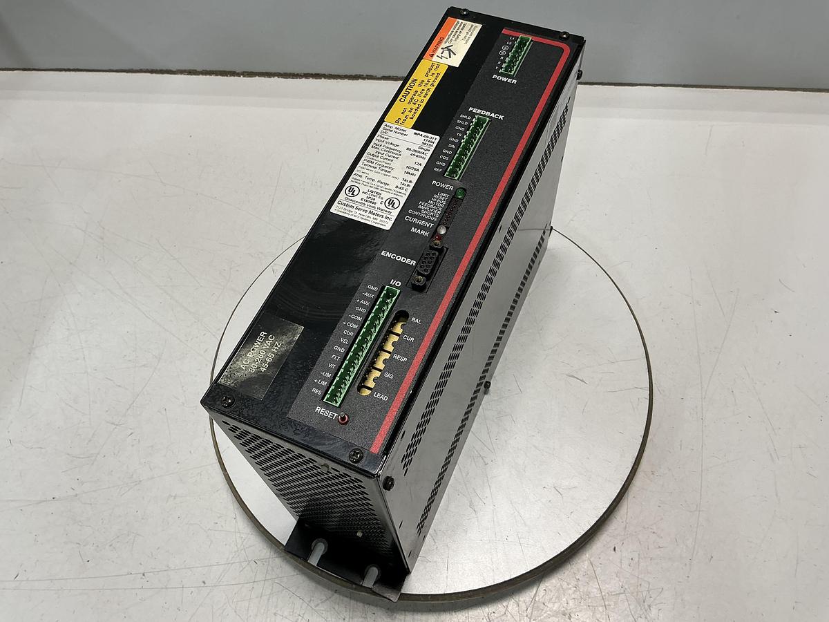 Used CUSTOM SERVO MOTORS MPA-09-313