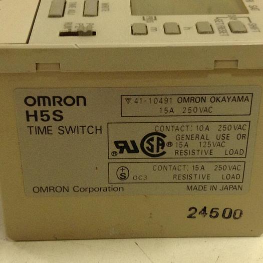 Used OMRON Time Switch H5S #77605