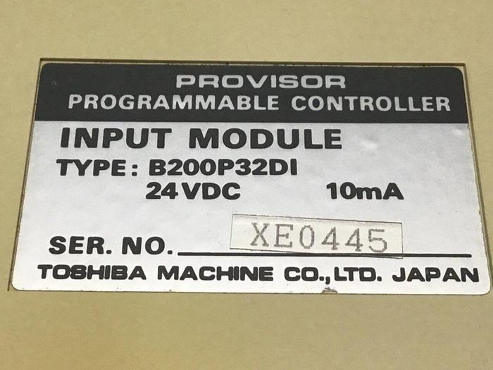 Used TOSHIBA Input Module B200P32DI #114359