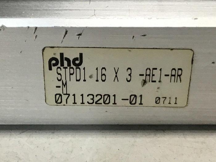 Used PHD INC Sliding Manifold Block STPD1 16X3-AE1-AR-M #129050