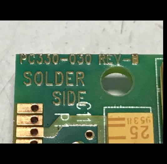 Used VAN DORN Communication Board PC330-081 330-081 Used