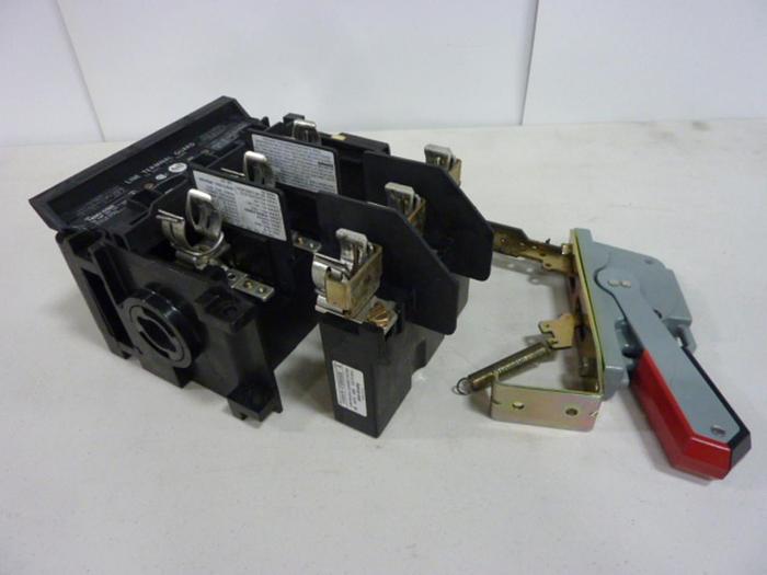 Used ALLEN BRADLEY 60 Amp Disconnect Switch 1494V-DS60 SER A #57450