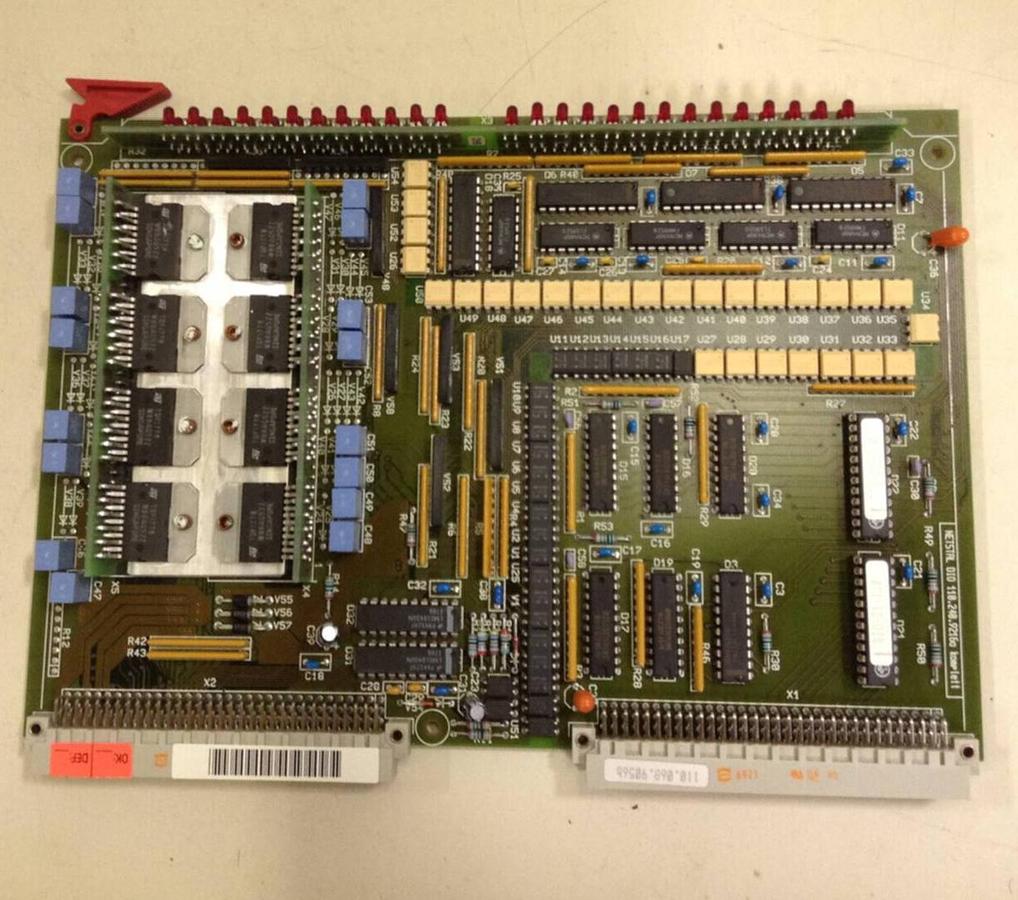 Used NETSTAL Circuit Board DIO 110.2409216A USED