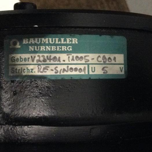 Used BAUMULLER Injector Screw Motor OSFF 101 L 155 Used