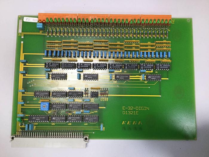 Used KEBA Engel Circuit Board E-32-DIGIN D1321E Used
