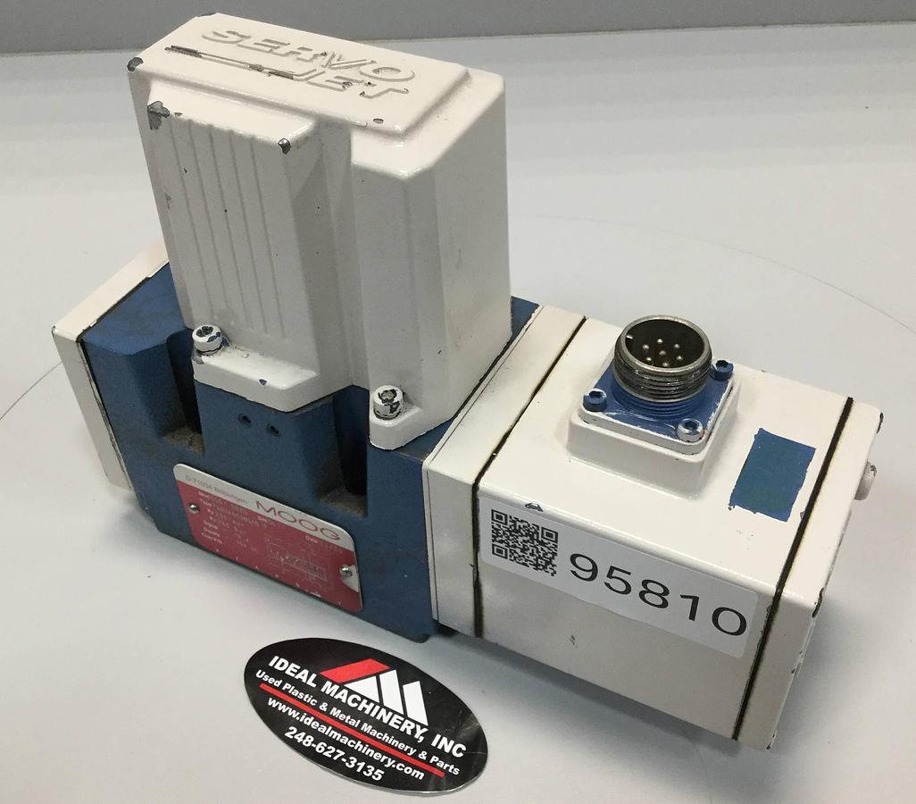 Used MOOG D661-5009 SERVO JET HYDRAULIC VALVE USED 